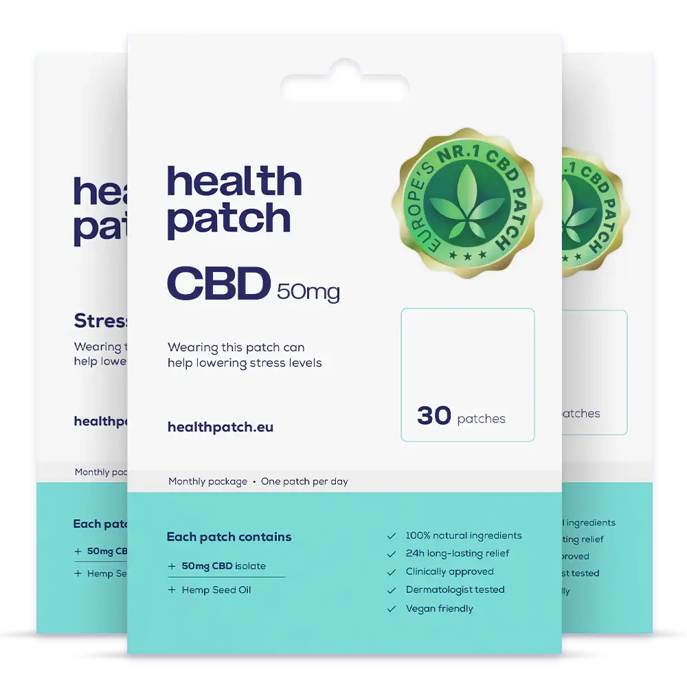 HealthPatch CBD Pflaster Produktansicht